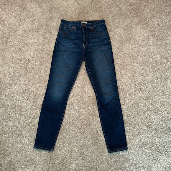 Madewell Denim - Madewell curvy high-rise skinny